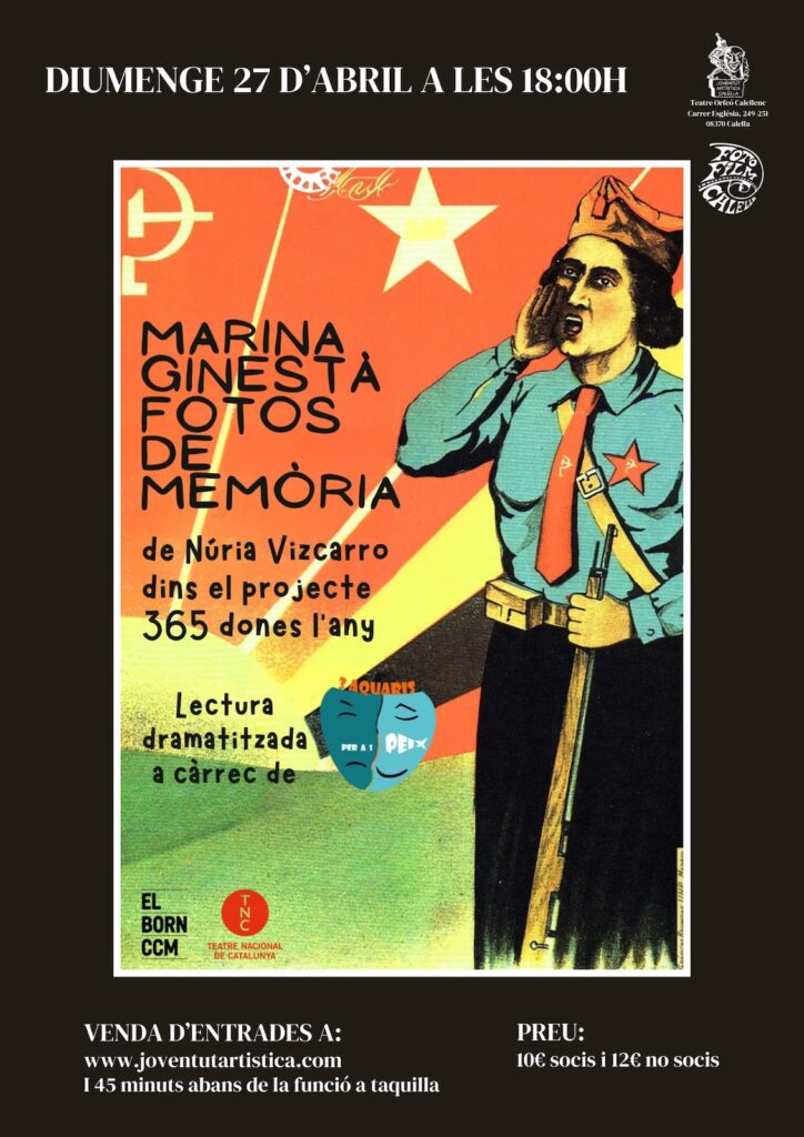 Marina Ginestà. Fotos de Memòria