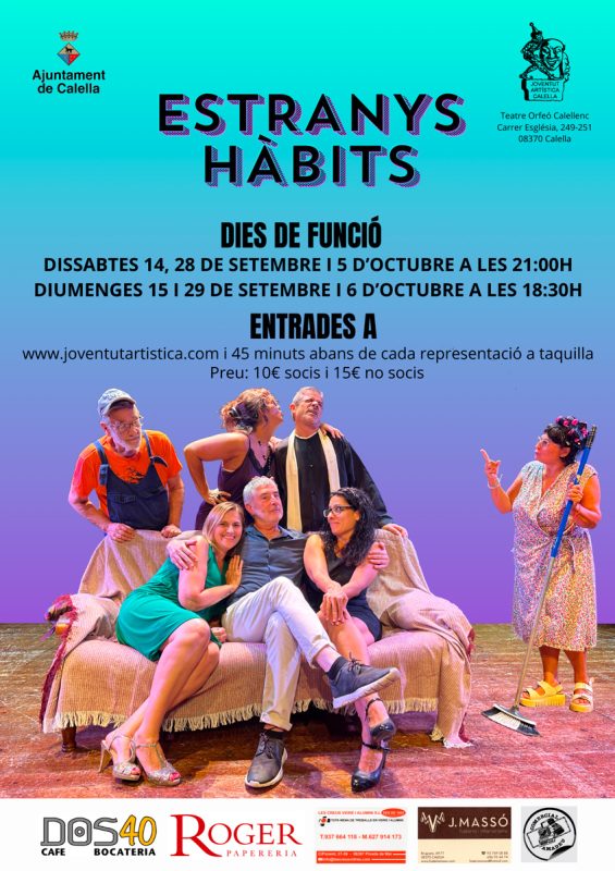 Cartell Estranys hàbits